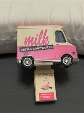 Bath & Body Works Milk Collab Pink Truck Wallflowers Light Up Fragrance Plug-In